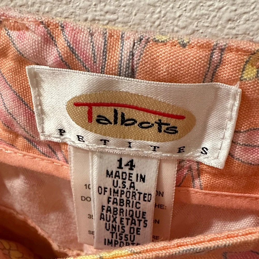 Talbots Patterned Pants - Picture 2 of 3